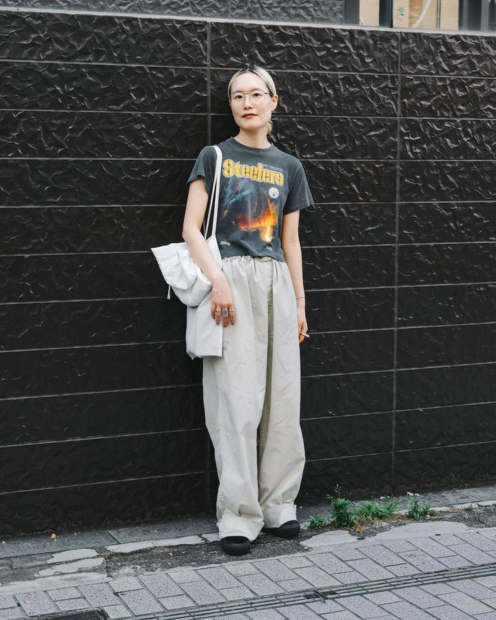 個性溢れる“プリントTシャツ”コーデ5選。かぶりにくいヴィンテージに恋して【TOKYO SNAP】