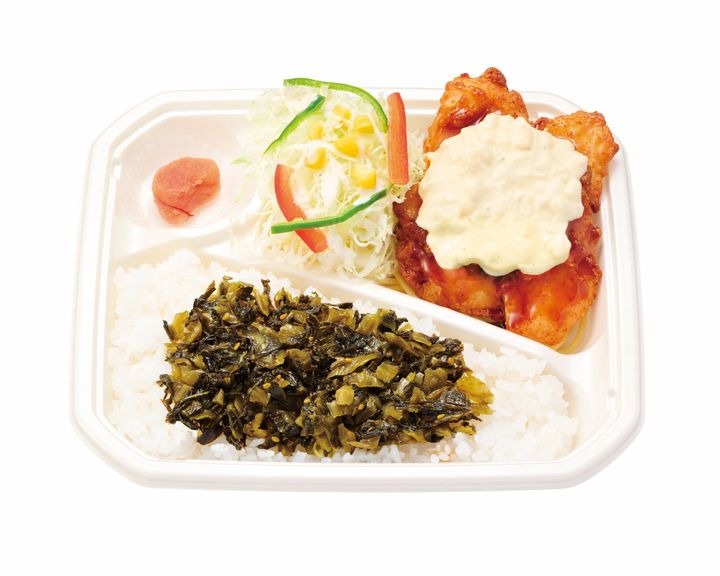 「熊本応援！九州うまかもん弁当」の具材クローズアップ