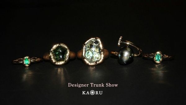 【大阪府・東京都】京都発ジュエリー「KAORU」が阪急うめだ・伊勢丹新宿で展示会を開催。デザイナーも来店