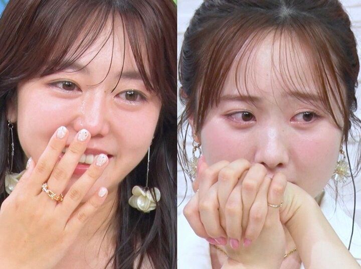 峯岸みなみと本田望結が大号泣