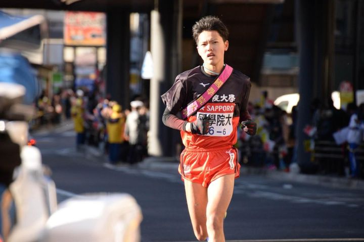 画像: 1年次に出場した箱根駅伝では「山下り」6区を担当し区間19位のほろ苦デビュー（本人提供）