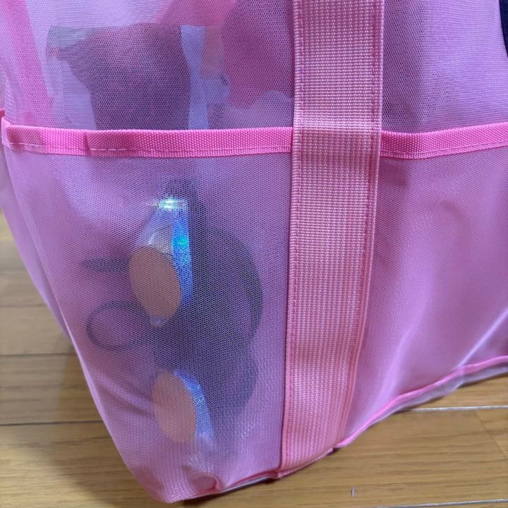 ZUXNZUXビーチバック大容量メッシュ素材