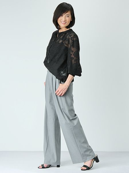 Style1：「ちょっと派手な黒」が夏はちょうどいい
