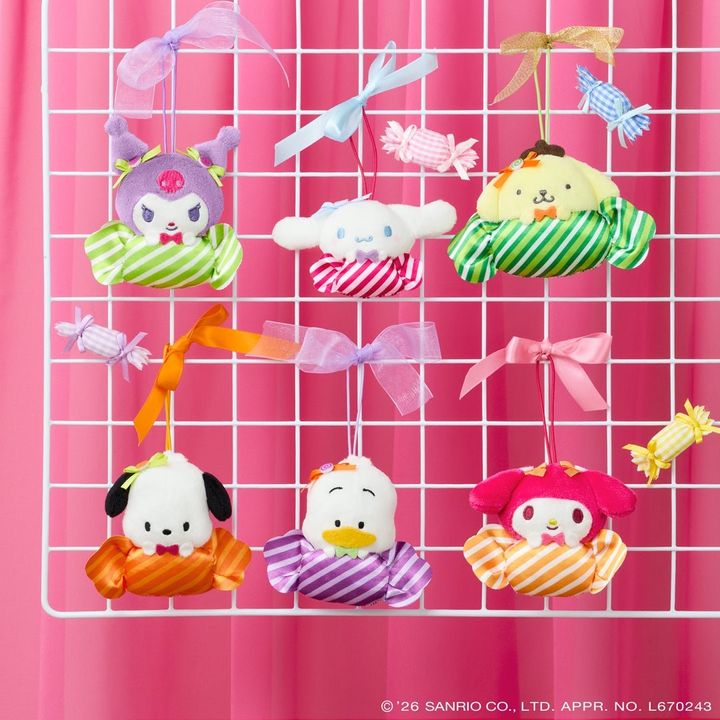 マスコット全6種のサンリオキャラクターズ