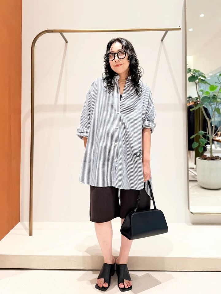 ハーフパンツにゆったりトップスのバランスが今っぽい！ 出典：WEAR