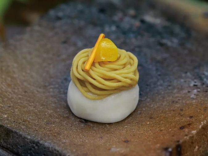 季のせ モンブラン大福