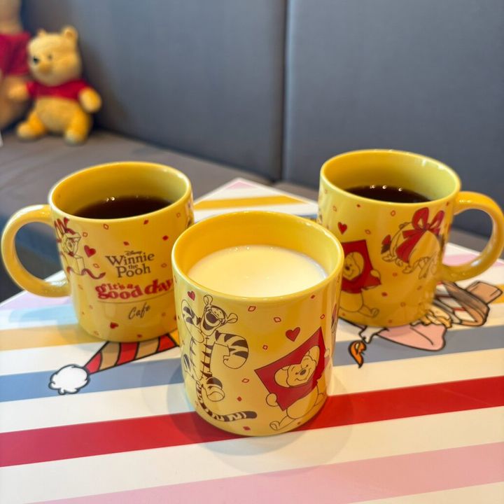 「くまのプーさん」OH MY CAFE ドリンク