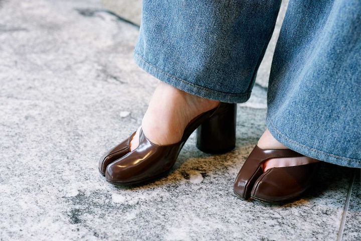 Maison Margielaの8cmヒール