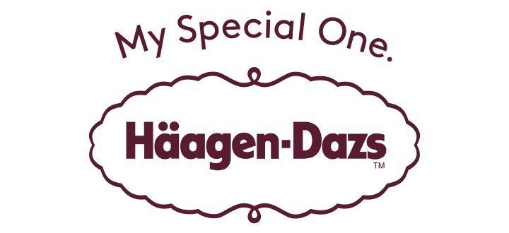 ハーゲンダッツの新ブランドメッセージ「My Special One.」とロゴ
