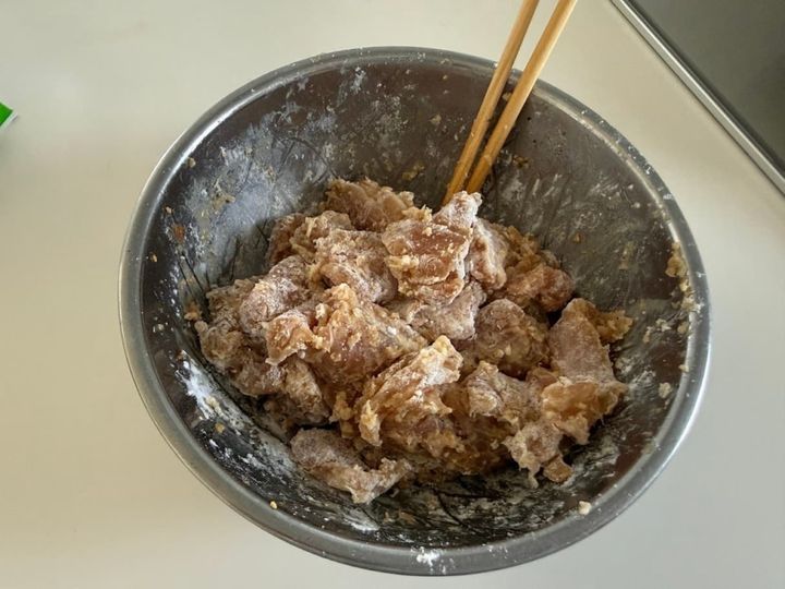 衣が付いている状態