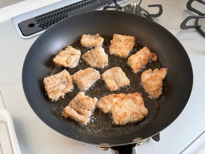 揚げ焼きに