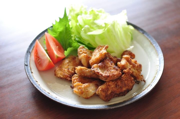 マグロの竜田揚げ