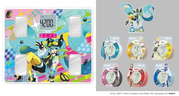 「初音ミク」の応援メッセージで健康作りのモチベーションアップ 