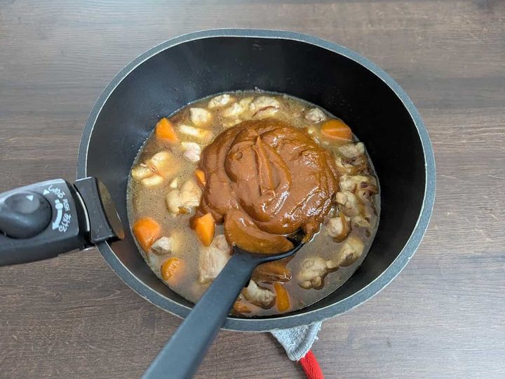 カルディコーヒーファーム 大人のためのカレー・ルー 中辛 調理例