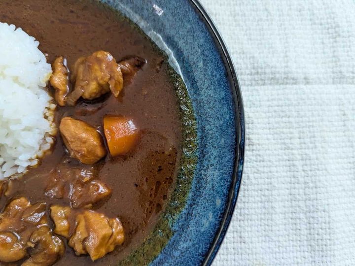 カルディコーヒーファーム 大人のためのカレー・ルー 中辛 油の感じ