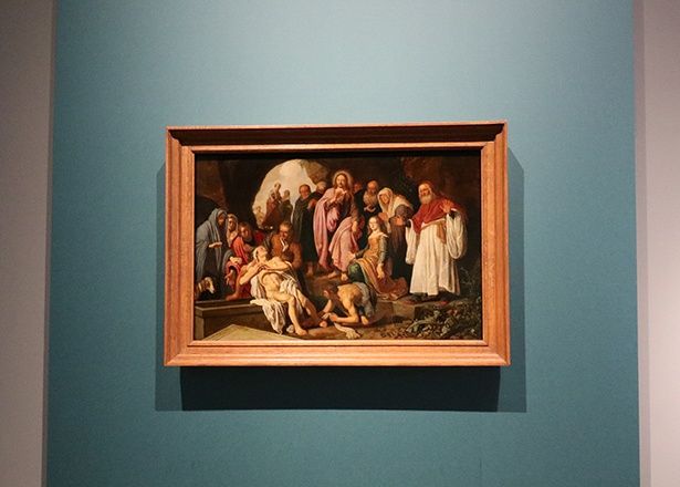 ピーテル・ラストマン《ラザロの復活》1622年 油彩/板 64×97.5センチ マウリッツハイス美術館 (C)Mauritshuis, The Hague
