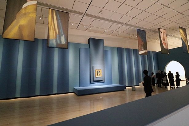 「真珠の耳飾りの少女」のために設けられた展示空間 マウリッツハイス美術館 (C)Mauritshuis, The Hague