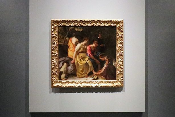 ヨハネス・フェルメール《ディアナとニンフたち》1653〜1654年頃 油彩、カンヴァス 97.8×104.6センチ マウリッツハイス美術館 (C)Mauritshuis, The Hague