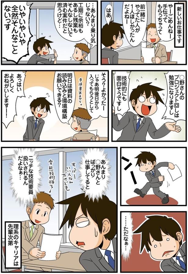 ニッチな技術要員扱いされるんだよなぁ… （C）よしたに／KADOKAWA