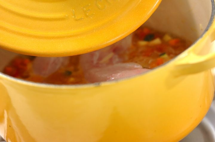 定番の魚料理 白身魚の蒸し煮 おもてなしにも by保田 美幸さんの作り方2