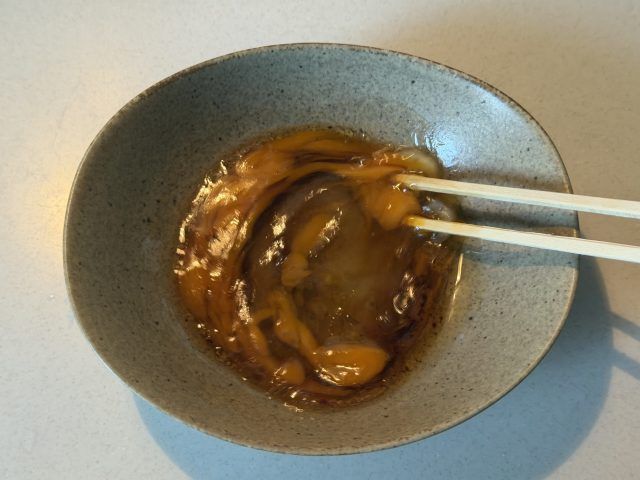 耐熱皿と菜箸