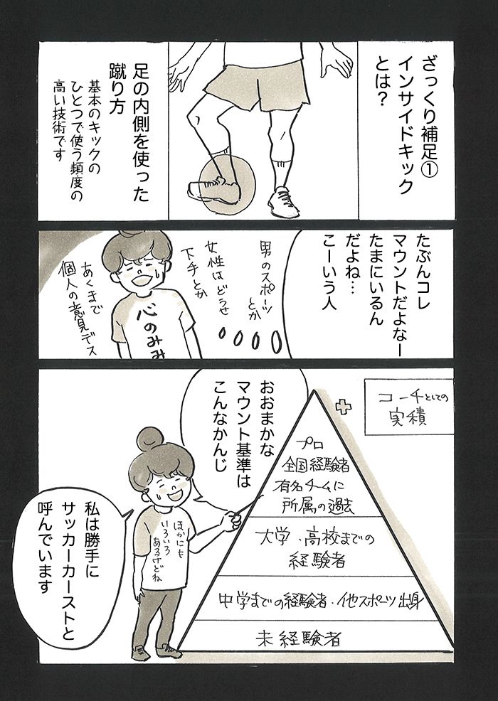 「サッカーカースト、私はここか…」地域のサッカー少年団で、うっかりコーチに手を挙げたら、さまざまなマウントが…【サカマンマ～かあちゃんうっかりサッカーコーチになる・1～3】の画像20