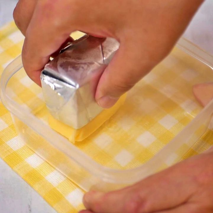 レンチンで作るタッパープリン手順01