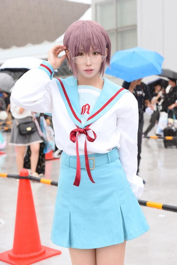 「涼宮ハルヒの憂鬱」長門有希／夜型なぅさん 撮影：ソムタム田井