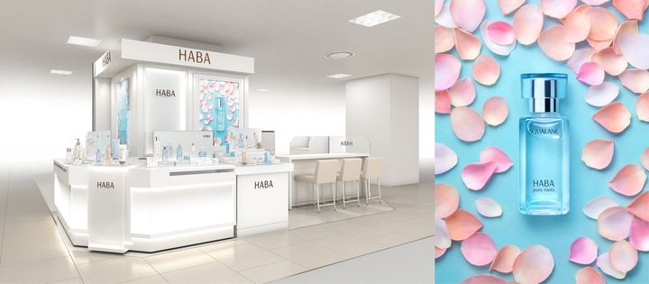 「ショップハーバー トキハ本店」の店内什器と装飾