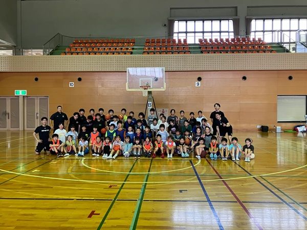 【群馬県】群馬クレインサンダーズが、放課後児童クラブを訪問しバスケットボール体験を実施