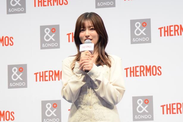 もともと「＆ONDO」製品を愛用していたと話す吉川愛さん 撮影：ソムタム田井