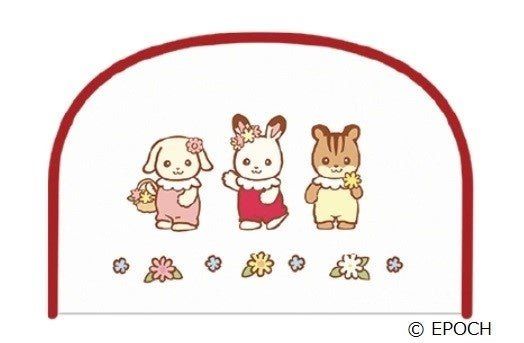 サガラ刺繍ポーチのデザイン