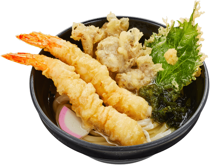 贅沢大えび天入りうどん“秋”