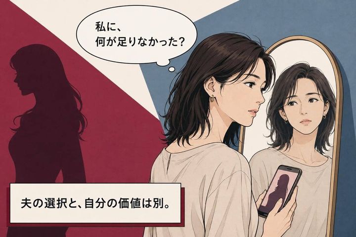「私より若くてきれい…」夫の不倫相手と自分を比べてしまう妻の心理