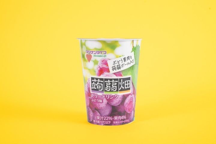 蒟蒻畑ゼリードリンク ぶどう味のパッケージ