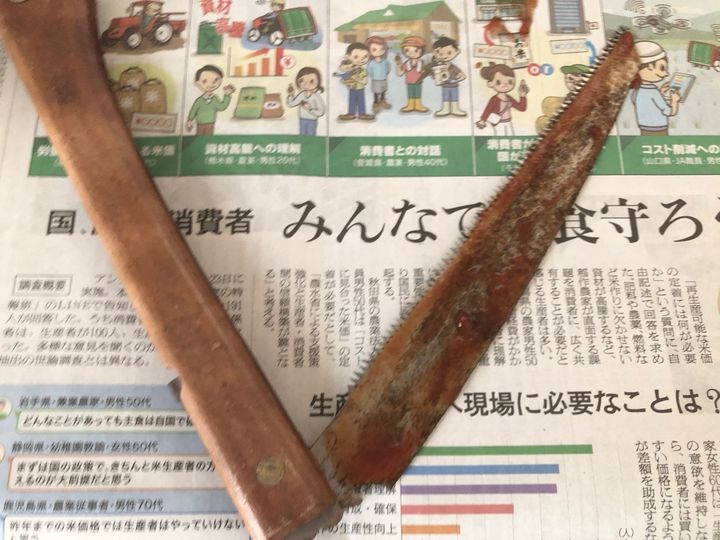 かまいたちの瞬間回答！で紹介していた「冷蔵庫にある物でさび落とし」をやってみた