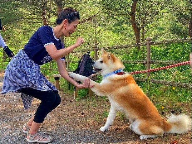 マサのおやつタイム。マサの聡明さに愛しさ倍増