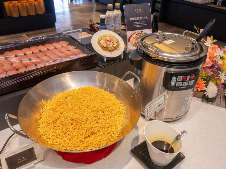 長崎名物皿うどんのコーナー