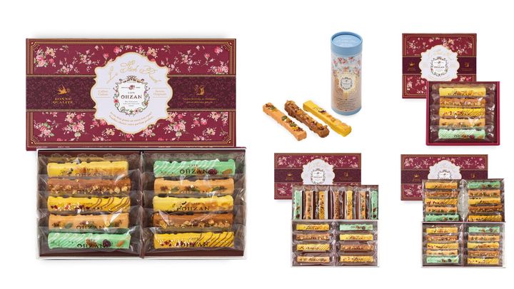 スティックラスク オートンヌの化粧箱と個包装パッケージ