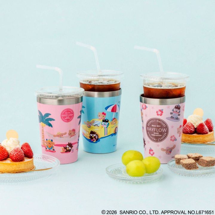 BAYFLOW × SANRIO CHARACTERS カップコーヒータンブラーBOOK CAR