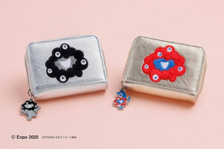 ミャクミャク ミニ財布BOOK SILVER ver.