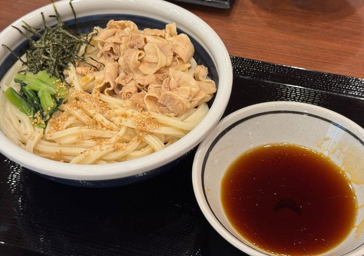 旨辛豚つけ汁うどん
