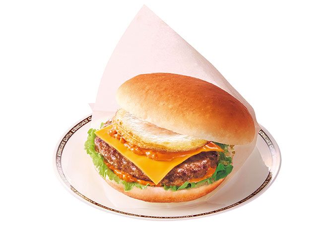 お月見フルムーンバーガー／￥870～￥940（税込み）