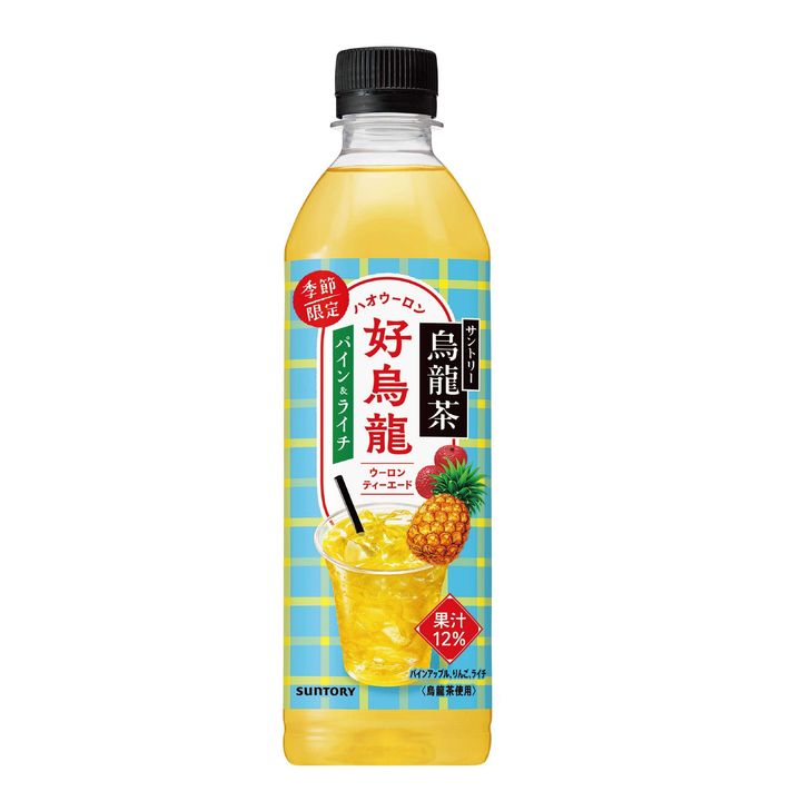 好烏龍 パイン＆ライチティーエードのペットボトル