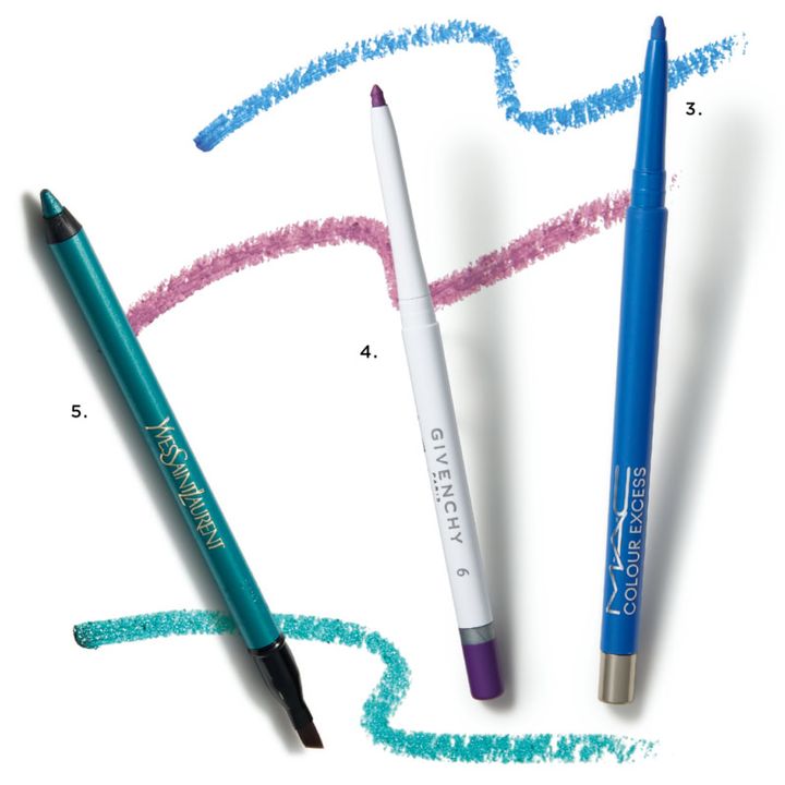 3.カラー エクセス ジェル ペンシル パーペチュアル ショック！（M・A・C） 4.コール・クチュール・ウォータープルーフ 06（パルファム ジバンシイ[LVMHフレグランスブランズ]） 5.YSL リベレイテッド アイライナー ウォータープルーフ 13（イヴ・サンローラン・ボーテ）