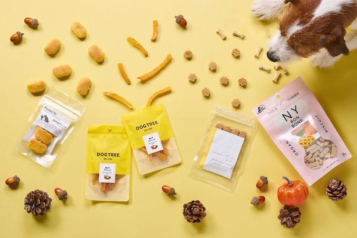 「Forest.」の骨形おやつや「DOGTREE」「NY BON BONE」など秋の犬用おやつ