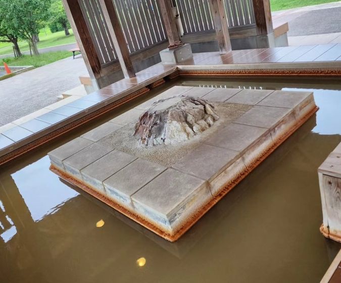 川の駅 船小屋恋ぼたる温泉館足湯