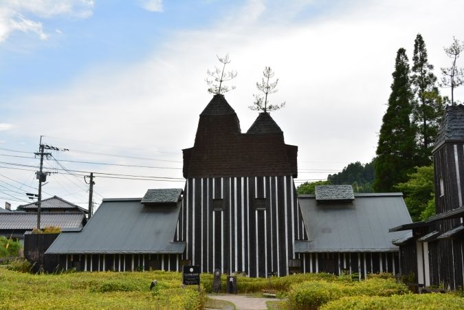 長湯温泉 ラムネ温泉館外観