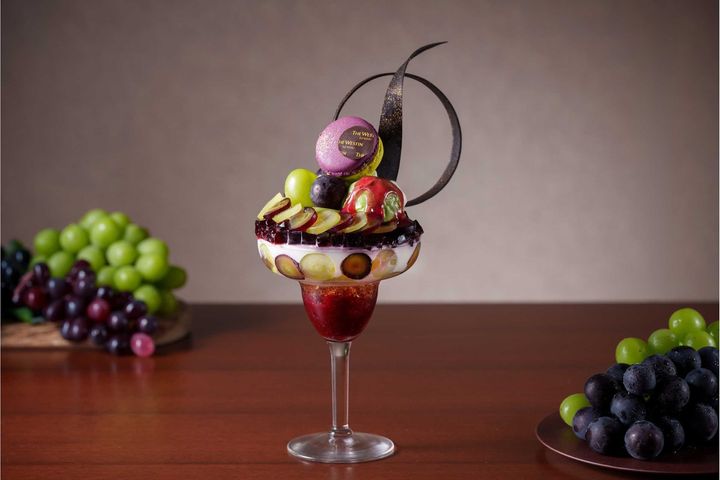 シーズナルパフェ「Grape Jewels」