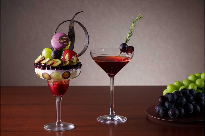 「Grape Jewels」とシーズナルカクテル